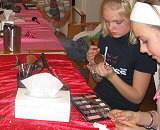 make-up tienerfeestje Flevoland